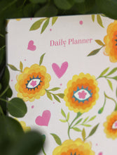 Trippy Marigold Illustrated A5 Undated Daily Planner