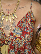 'Akira' Tribal Brass Necklace