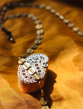 'Aakar' Tribal Brass Necklace (Long)