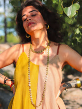 'Aakar' Tribal Brass Necklace (Long)