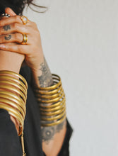 Bhumi भूमि Spiral Bangle (Brass)