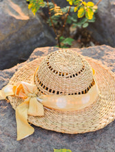 Kauna Grass Boho Beach Hat (with Scarf)