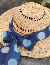 Kauna Grass Boho Beach Hat (with Scarf)