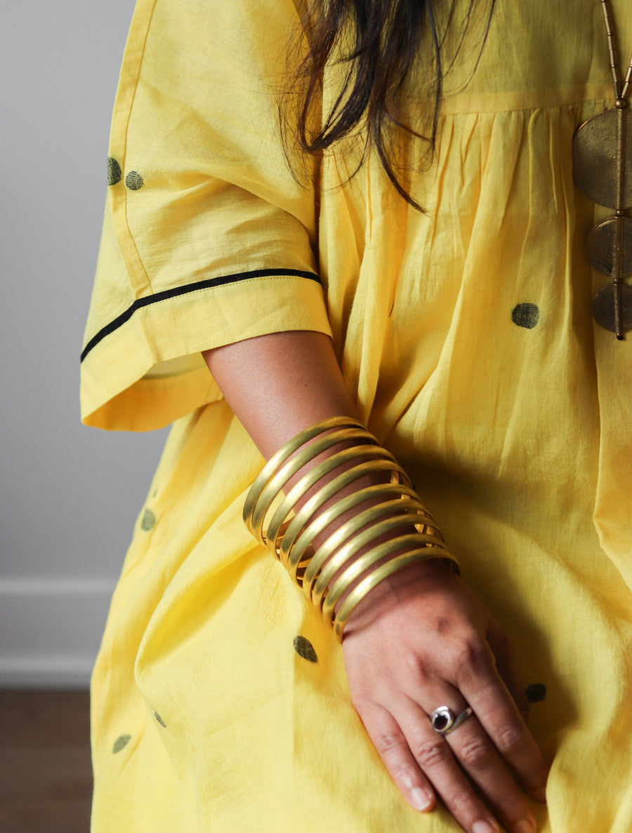 Malang Boho Handwoven Jamdani Dress (Limited Edition) S-M