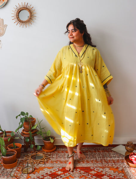 princess polly baby blue dress Vintage Bohemian Silk Sari Dress main image 1