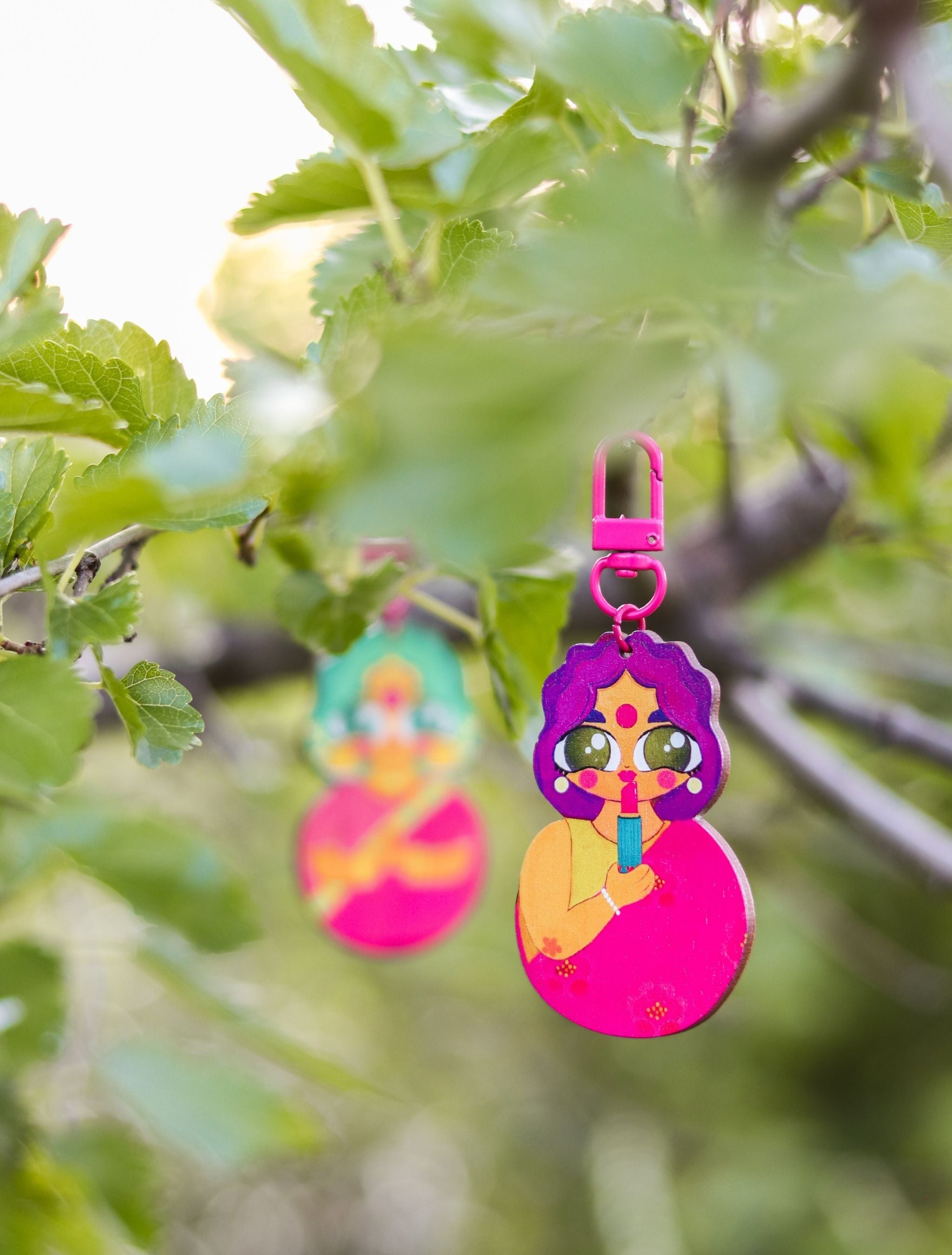 GRWM Bommai Multipurpose Keychain Charm Masala Chai