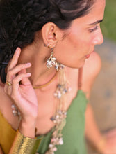 'Gypsy Soul' Jute & Seashells Boho Earrings