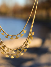 Miraya Layered Tribal Necklace (Brass)