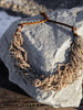 'Jheel' Hand-crocheted Jute Boho Necklace with Wooden Beads
