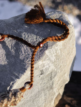 'Jheel' Hand-crocheted Jute Boho Necklace with Wooden Beads