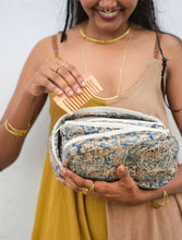 'Kalpana' Kalamkari Jewelry/Travel Organizer in Pure Cotton