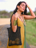 Kinnari Boho Beach Tote Bag (Black)