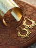 Mandala Tribal Earrings (Brass)