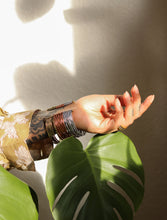 'Mira' Multi-layered Hand Cuff (Tri-colored)