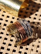 Mira Multi-hued Layered Cuff (Brass)