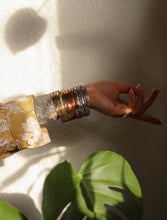 Mira Multi-hued Layered Cuff (Brass)
