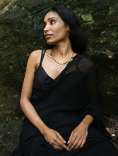 Miraya Tribal Charms Necklace (Brass)