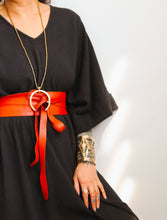 Moksha Tribal Brass Necklace (Long)