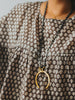 'Moksha' Tribal Brass Pendant Necklace