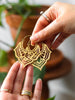 Nirvana Tribal Motif Earrings (Brass)