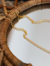 'Riti' Curve Brass Pendant with Chain