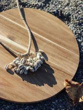'Rooh' Jute & Cowrie Shells Boho Necklace