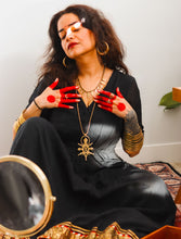 Rumeira Tribal Spikes Necklace (Brass)
