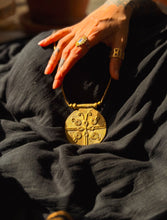 Solstice Double-Sided Tribal Necklace (Brass)