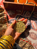 Solstice Double-Sided Tribal Necklace (Brass)