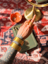 Zariya Textured Cuff (Brass)