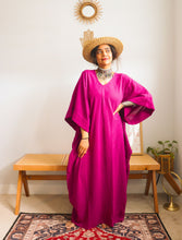 Zubeida Boho Handloom Cotton Kaftan Dress