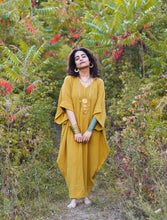 Zubeida Boho Handloom Cotton Kaftan Dress