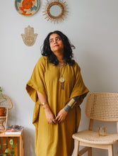 Zubeida Boho Handloom Cotton Kaftan Dress