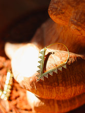 Astra Warrior-spirit Tribal Earrings (Brass)