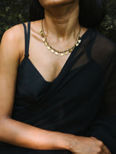 Miraya Tribal Charms Necklace (Brass)