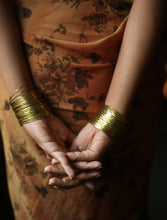 'Mira' Multi-layered Cuff (Gold)