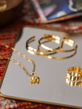 Nidar 22kt Gold plated Pendant (Brass)