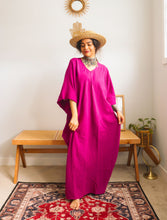 Zubeida Boho Handloom Cotton Kaftan Dress