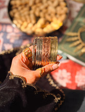 Mira Multi-hued Layered Cuff (Brass)