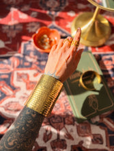 Azra Cuff (Pure Brass)