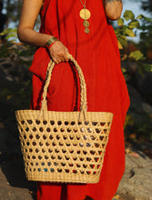 Kauna Boho Basket Bag