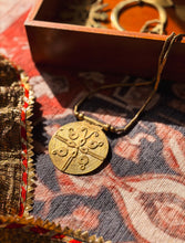Solstice Double-Sided Tribal Necklace (Brass)