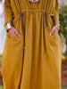 'Samah' Boho Dress (Yellow)
